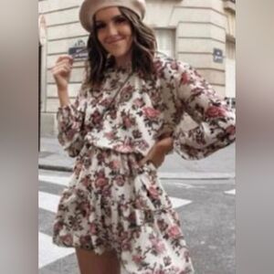 Aritzia Wilfred Floral Print Women's Dress